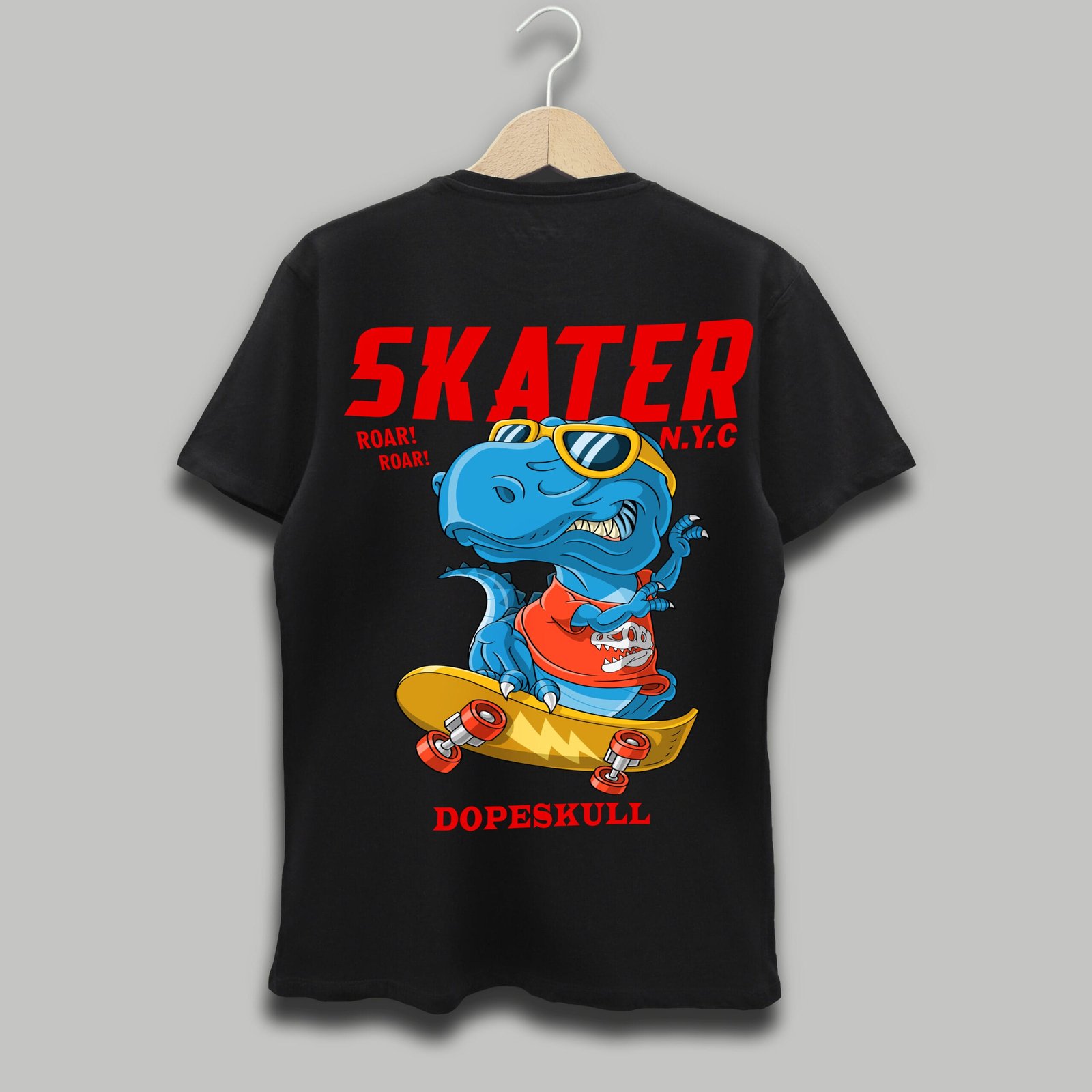 Rex Skater Roar Tee 1 Rex Skater Roar Tee