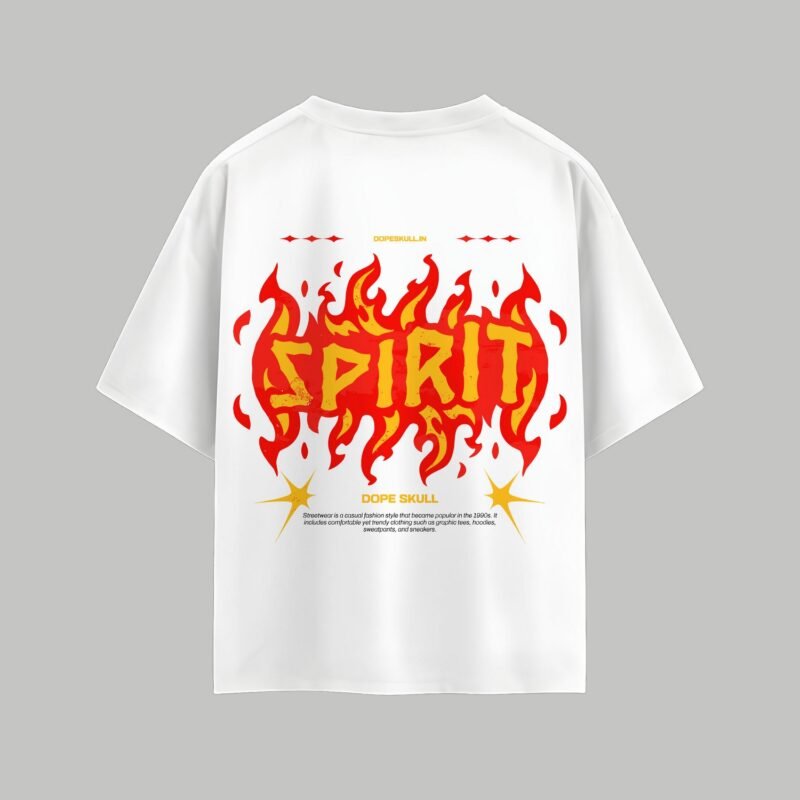 Ignite: White Heatwave Oversized Drop