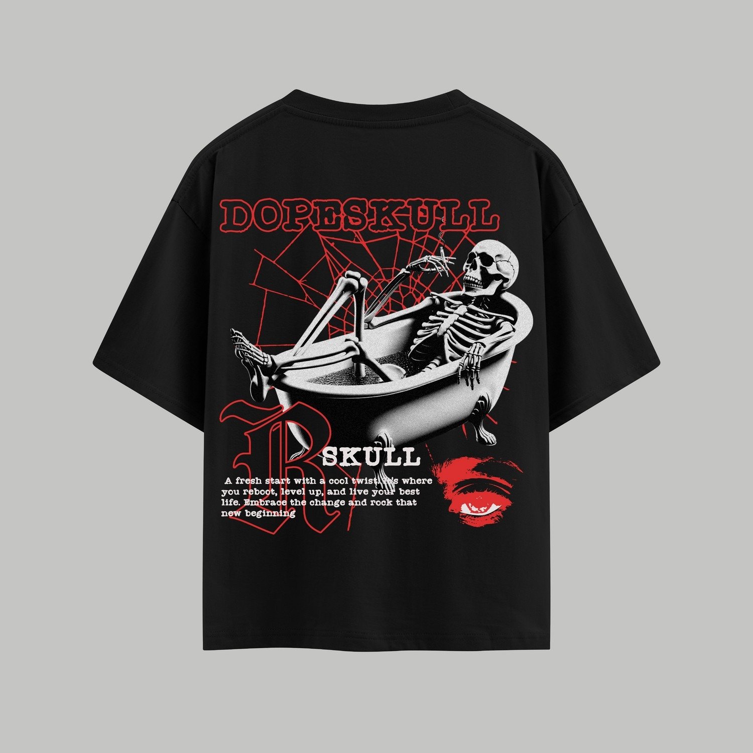 Toxic Reign – DopeSkull Black Venom: Oversized Tshirt 1 Toxic Reign – DopeSkull Black Venom: Oversized Tshirt