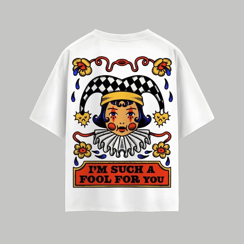 Home 4 Jester's Heart – Streetwear Oversized Tee
